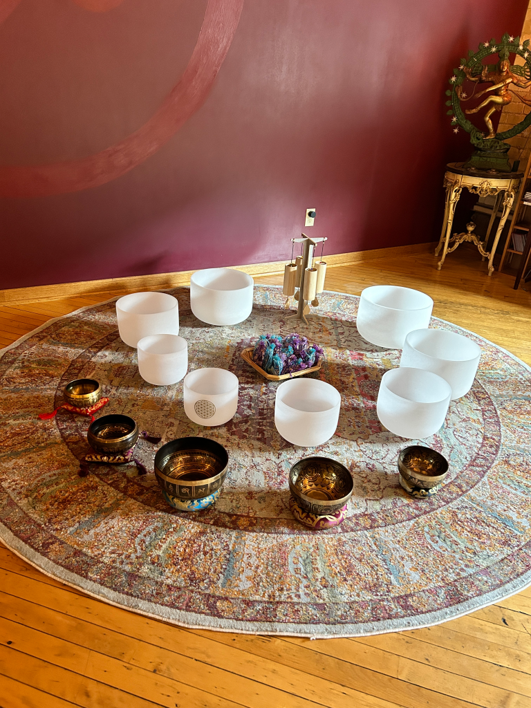 Crystal Quartz Sound Bowls